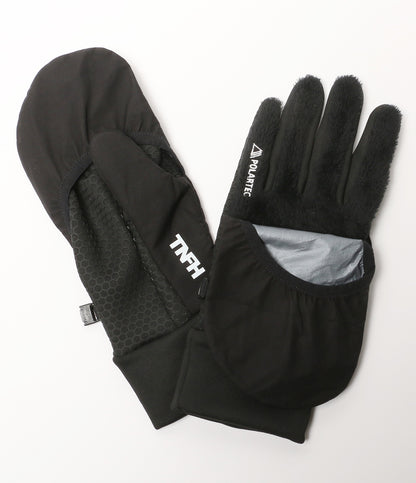 美品 TNFH THE NORTH FACE × HYKE ハイク 手袋 Fleece Trail Glove NN62540HK レディース SIZE M ザ・ノースフェイス