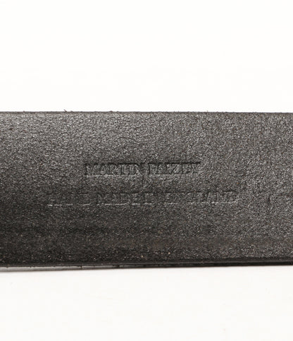 BLACKMEANS レザーベルト ブラック メンズ SIZE 34 ブラックミーンズ