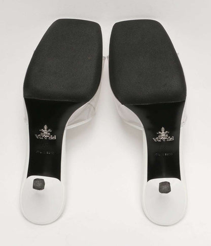 PRADA クリアミュールサンダル レディース SIZE 37 プラダ