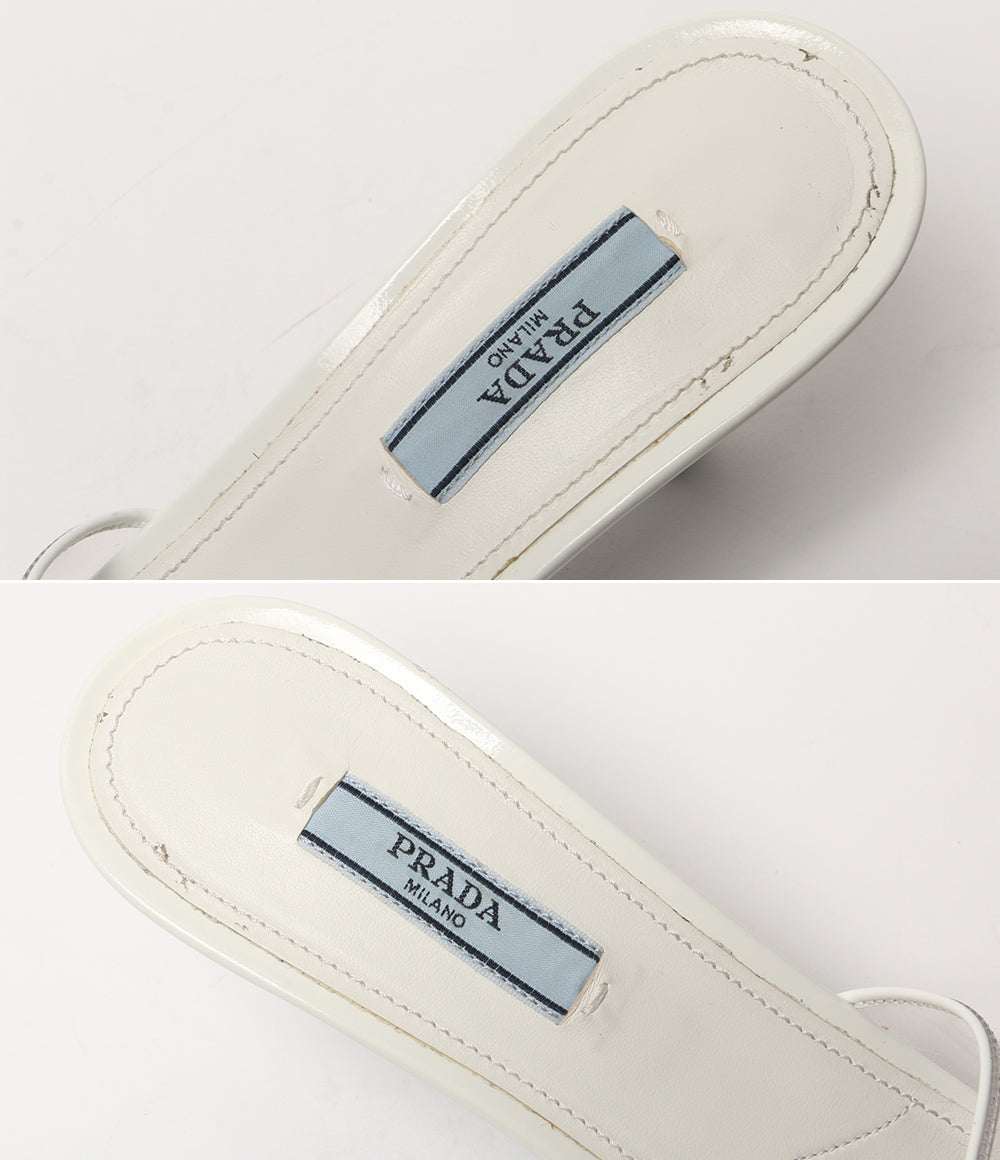 PRADA クリアミュールサンダル レディース SIZE 37 プラダ – Rehello