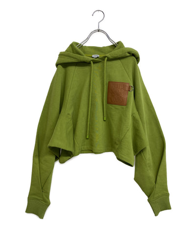 美品 LOEWE アナグラムクロップドパーカー レディース SIZE XS ロエベ