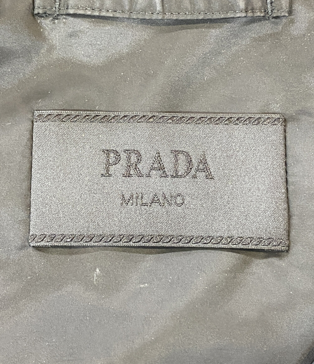 PRADA トライアングルプレートナイロンブルゾン SGN998 2023 メンズ SIZE 56 プラダ