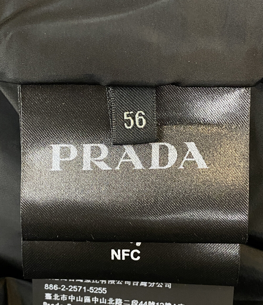 PRADA トライアングルプレートナイロンブルゾン SGN998 2023 メンズ SIZE 56 プラダ