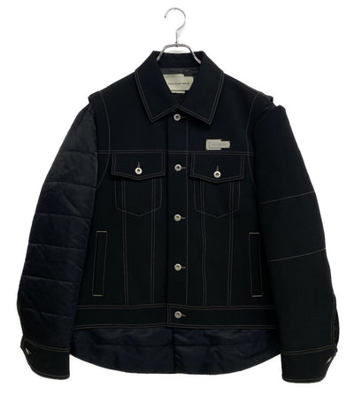 Feng Chen Wang フェン・チェン・ワン セパレートコンビジャケット メンズ SIZE S