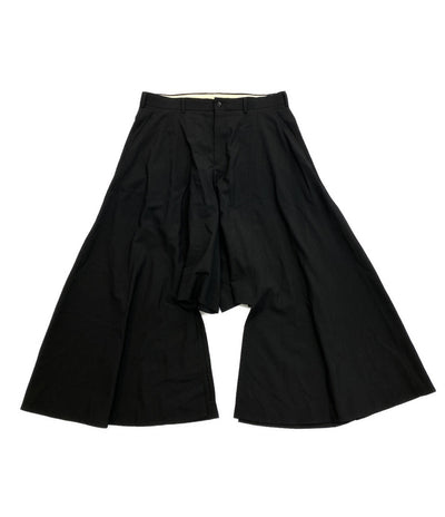 COMME des GARCONS HOMME PLUS ウールギャバジンアシンメトリーパンツ 24SS PM-P047 メンズ SIZE L コムデギャルソンオムプリュス