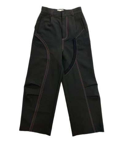 Feng Chen Wang フェン チェン ワン ステッチデザイン変形パンツ 25SS メンズ SIZE XS