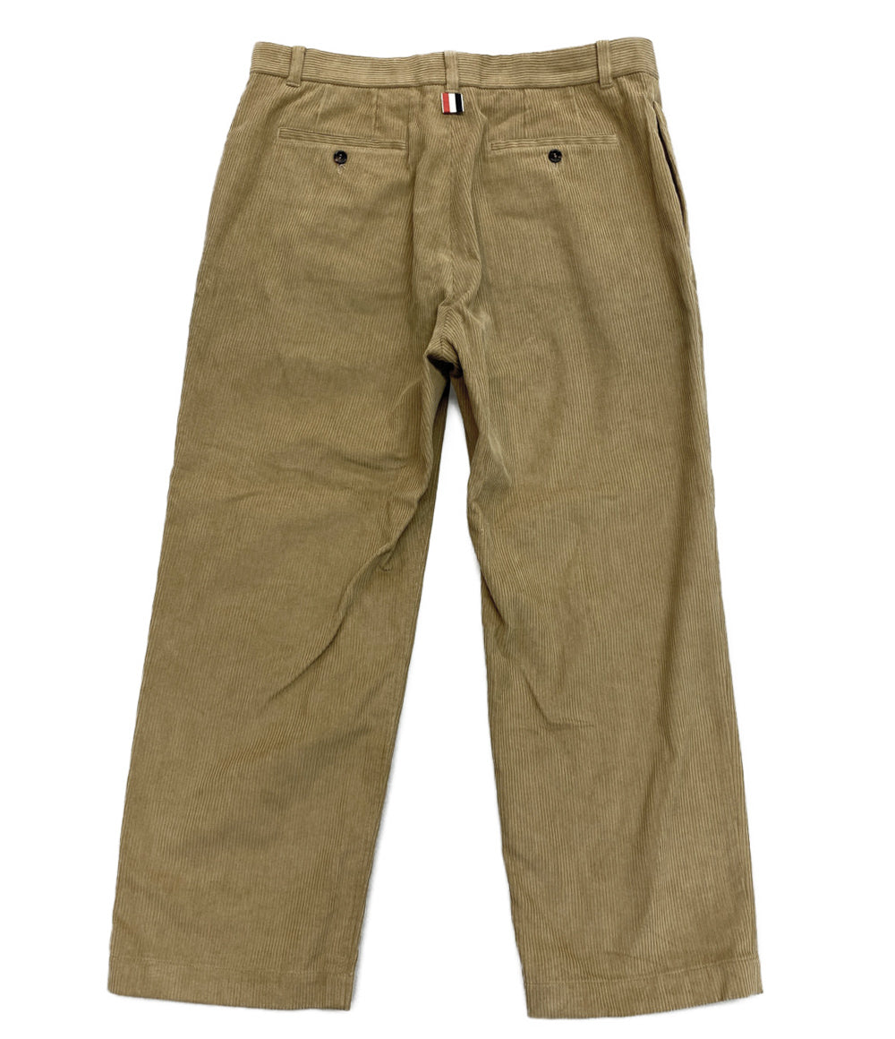 THOM BROWNE パンツ コーデュロイストレート トラウザー メンズ SIZE 3 トムブラウン