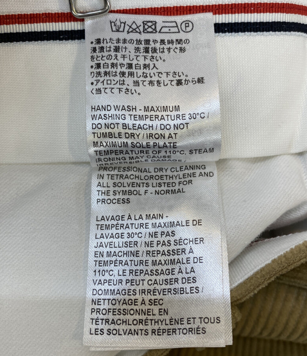 THOM BROWNE パンツ コーデュロイストレート トラウザー メンズ SIZE 3 トムブラウン
