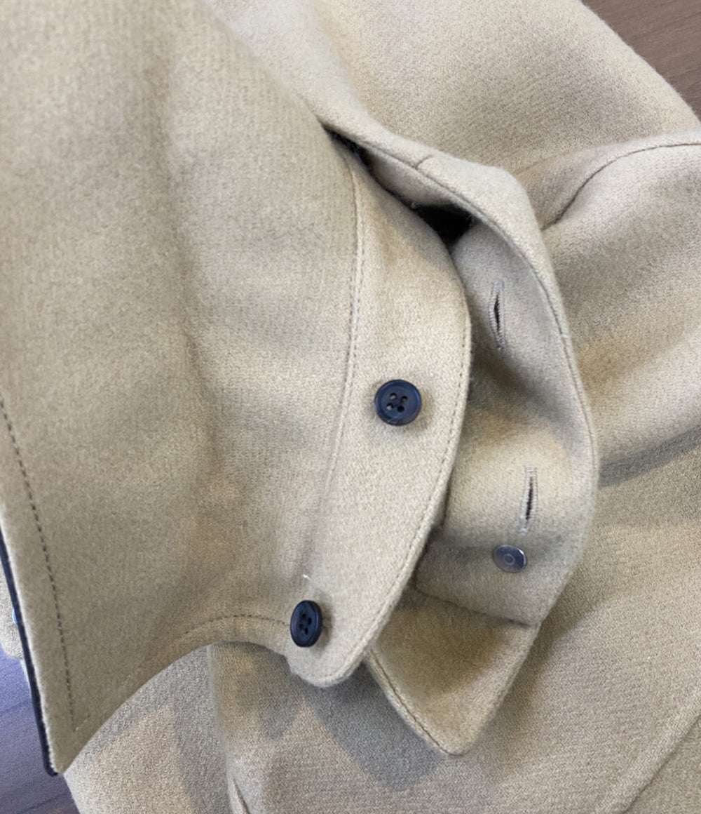 美品 ebure エブール ジロンラムメルトン ブルゾン レディース SIZE 36