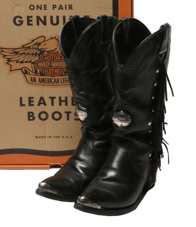 HARLEY DAVIDSON ウエスタンバイカーブーツ メンズ SIZE - ハーレーダビッドソン