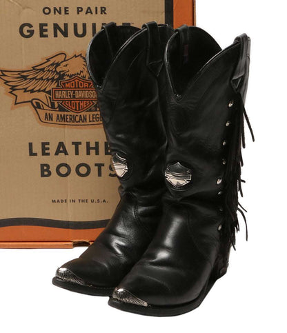 HARLEY DAVIDSON ウエスタンバイカーブーツ メンズ SIZE - ハーレーダビッドソン
