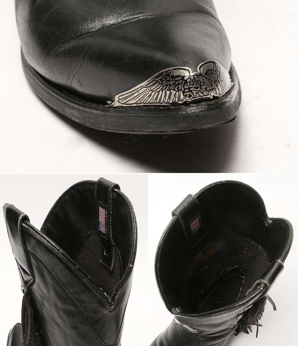 HARLEY DAVIDSON ウエスタンバイカーブーツ メンズ SIZE - ハーレーダビッドソン