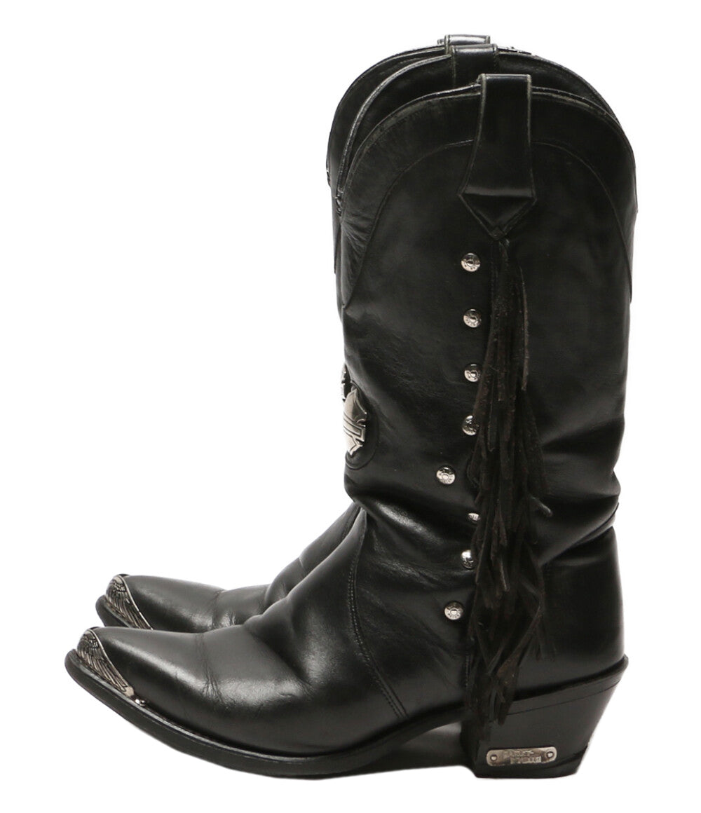 HARLEY DAVIDSON ウエスタンバイカーブーツ メンズ SIZE - ハーレーダビッドソン