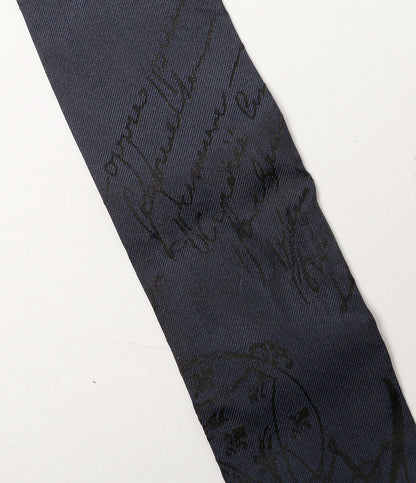 Berluti スカーフ カリグラフィー ツイリー ネイビー レディース ベルルッティ