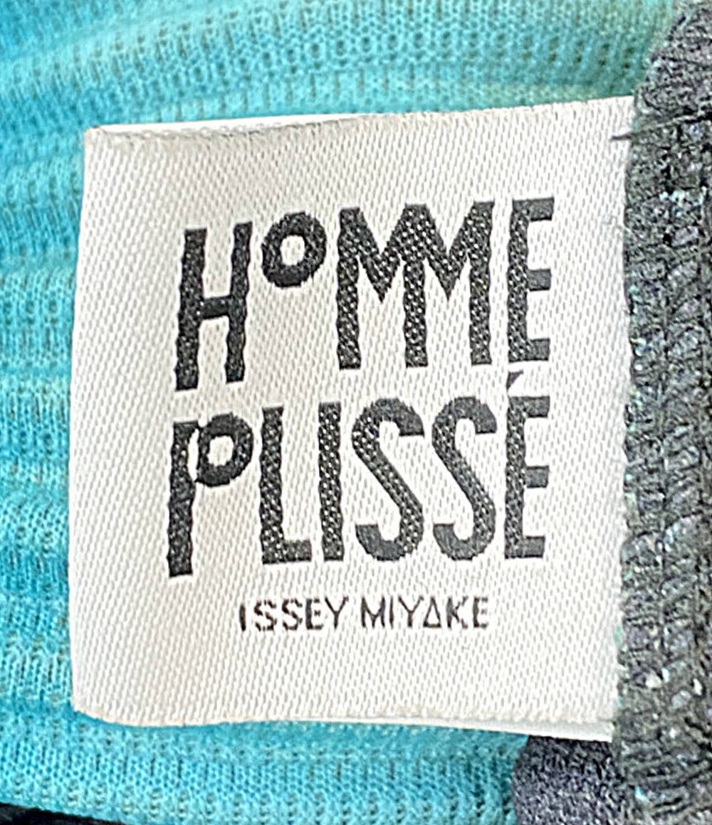 HOMME PLISSE ISSEY MIYAKE ポンチョコート LANTERN COAT 22AW HP23JA170 メンズ SIZE 3 オム プリッセ イッセイミヤケ