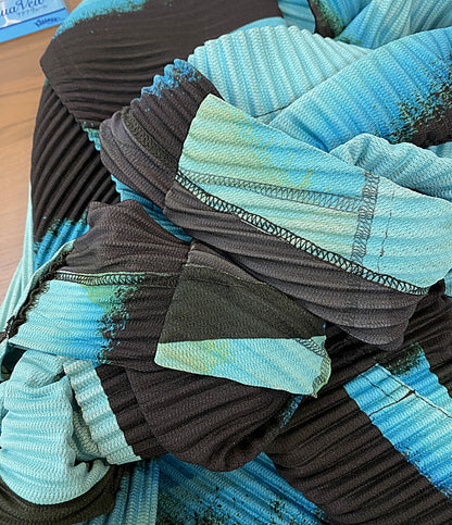 HOMME PLISSE ISSEY MIYAKE ポンチョコート LANTERN COAT 22AW HP23JA170 メンズ SIZE 3 オム プリッセ イッセイミヤケ