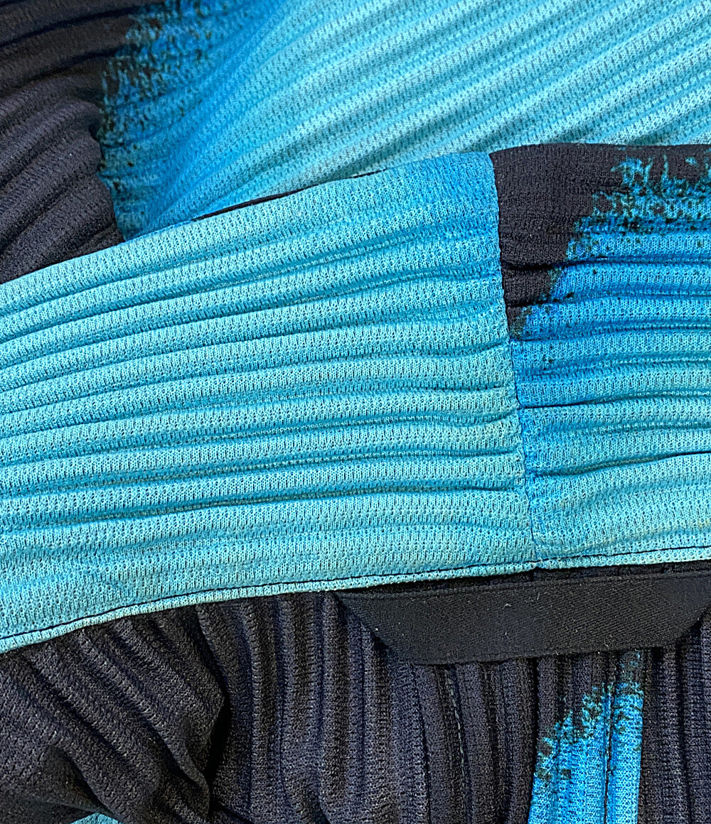 HOMME PLISSE ISSEY MIYAKE ポンチョコート LANTERN COAT 22AW HP23JA170 メンズ SIZE 3 オム プリッセ イッセイミヤケ