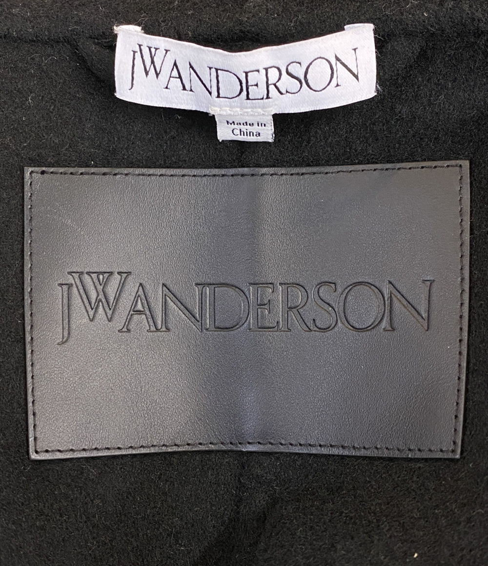 J.W.ANDERSON コート カットオフ ダブルブレスト フーデッドロングコート メンズ SIZE XS ジェイダブリューアンダーソン