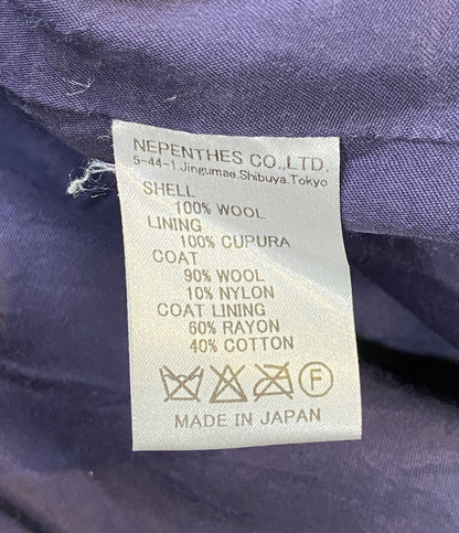 Rebuild by Needles x Harris Tweed ハリスツイード 再構築コート メンズ SIZE 2 リビルドバイニードルス