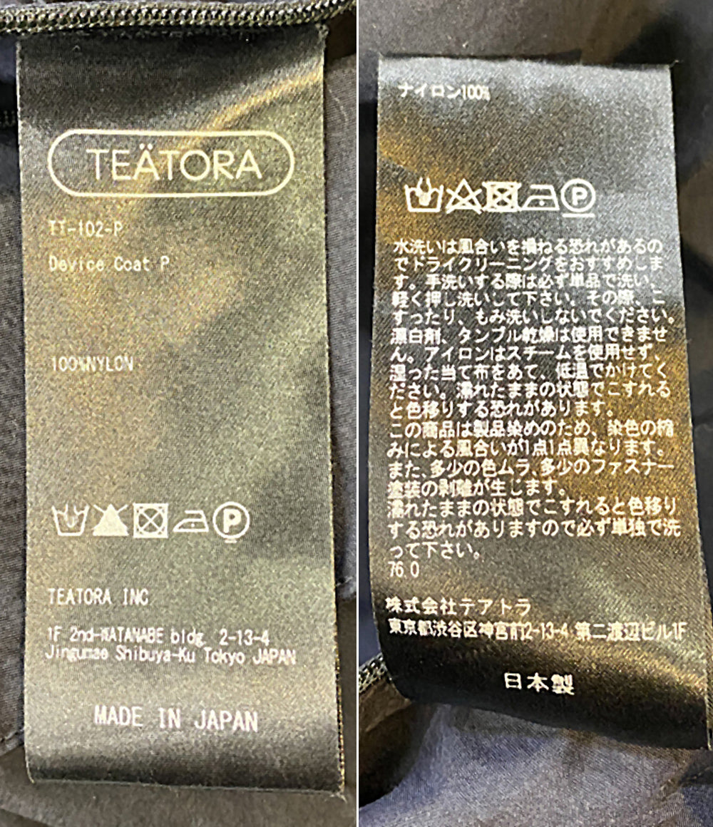 TEATORA コート Device Coat Packable メンズ SIZE 4 テアトラ