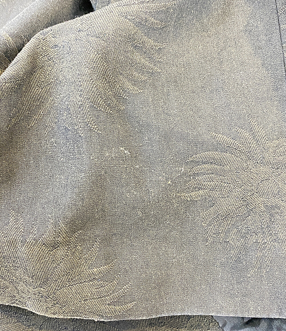 YOHJI YAMAMOTO POUR HOMME コート DUNGAREE JQ BLACK LONG JACKET 24AW HO-J47-006 メンズ SIZE 3 ヨウジヤマモトプールオム