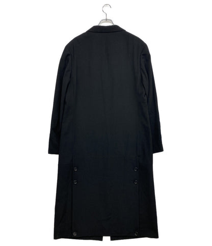 YOHJI YAMAMOTO POUR HOMME コート WOOL GABARDINE LONG JACKET 25SS HP-J49-100 メンズ SIZE 3 ヨウジヤマモトプールオム