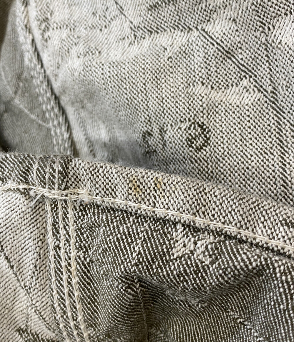 ISSEY MIYAKE デニムジャガードオールインワン 08SS ME81FI008 メンズ SIZE 1 イッセイミヤケ