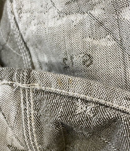 ISSEY MIYAKE デニムジャガードオールインワン 08SS ME81FI008 メンズ SIZE 1 イッセイミヤケ