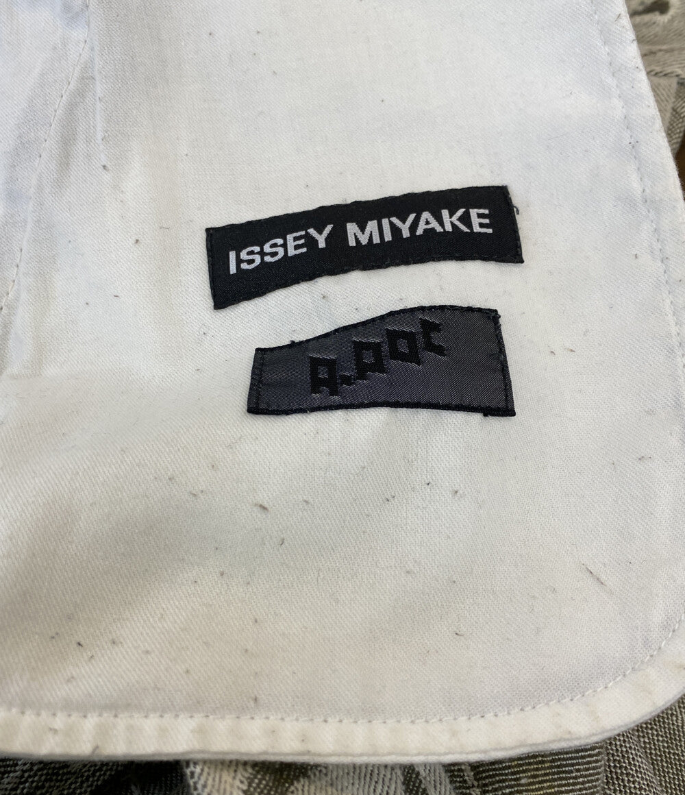 ISSEY MIYAKE デニムジャガードオールインワン 08SS ME81FI008 メンズ