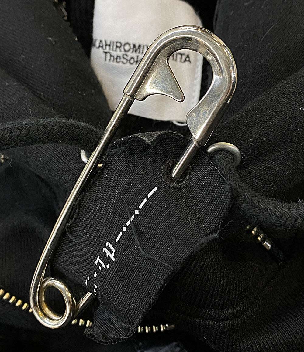 TAKAHIRO MIYASHITA The SoloIst. パーカー セーフティーピンジップ ボートネック 21AW 0001AW21 メンズ SIZE 52 タカヒロミヤシタザソロイスト