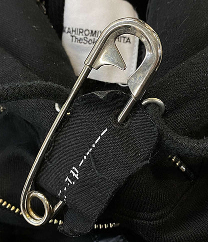 TAKAHIRO MIYASHITA The SoloIst. パーカー セーフティーピンジップ ボートネック 21AW 0001AW21 メンズ SIZE 52 タカヒロミヤシタザソロイスト