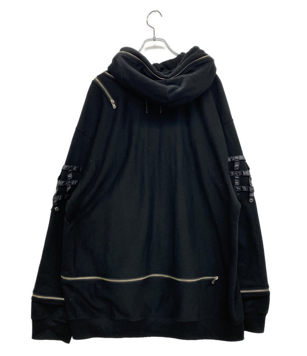 TAKAHIRO MIYASHITA The SoloIst. パーカー セーフティーピンジップ ボートネック 21AW 0001AW21 メンズ SIZE 52 タカヒロミヤシタザソロイスト