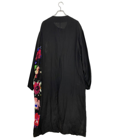 YOHJI YAMAMOTO POUR HOMME 長袖シルクドレスシャツ 花図鑑 22SS HG-D03-410 メンズ SIZE 3 ヨウジヤマモトプールオム