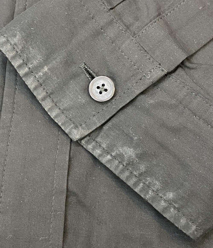 YOHJI YAMAMOTO POUR HOMME 長袖シャツ Cellulose Lawn Zip Button Blouse メンズ SIZE 4 ヨウジヤマモトプールオム