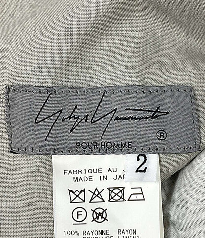 YOHJI YAMAMOTO POUR HOMME パンツ SUN MOTIF PRINT PANTS 25SS メンズ SIZE 2 ヨウジヤマモトプールオム