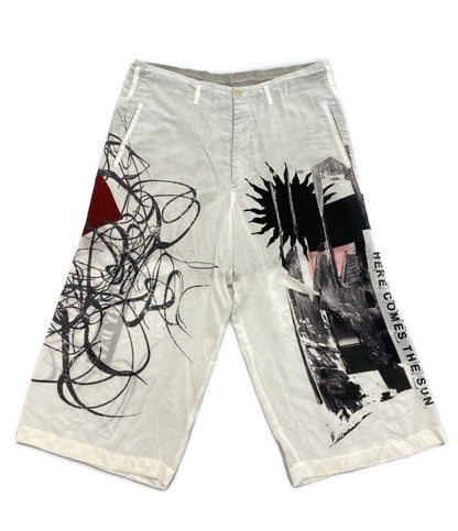 YOHJI YAMAMOTO POUR HOMME パンツ SUN MOTIF PRINT PANTS 25SS メンズ SIZE 2 ヨウジヤマモトプールオム