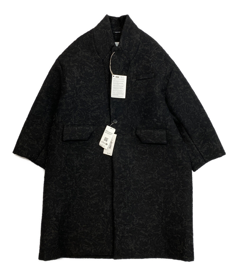 美品 Maison Margiela 1 フラワージャガードポンディングコート レディース SIZE 36 メゾンマルジェラ