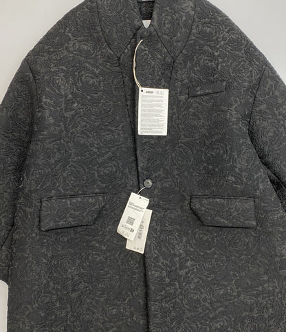 美品 Maison Margiela 1 フラワージャガードポンディングコート レディース SIZE 36 メゾンマルジェラ