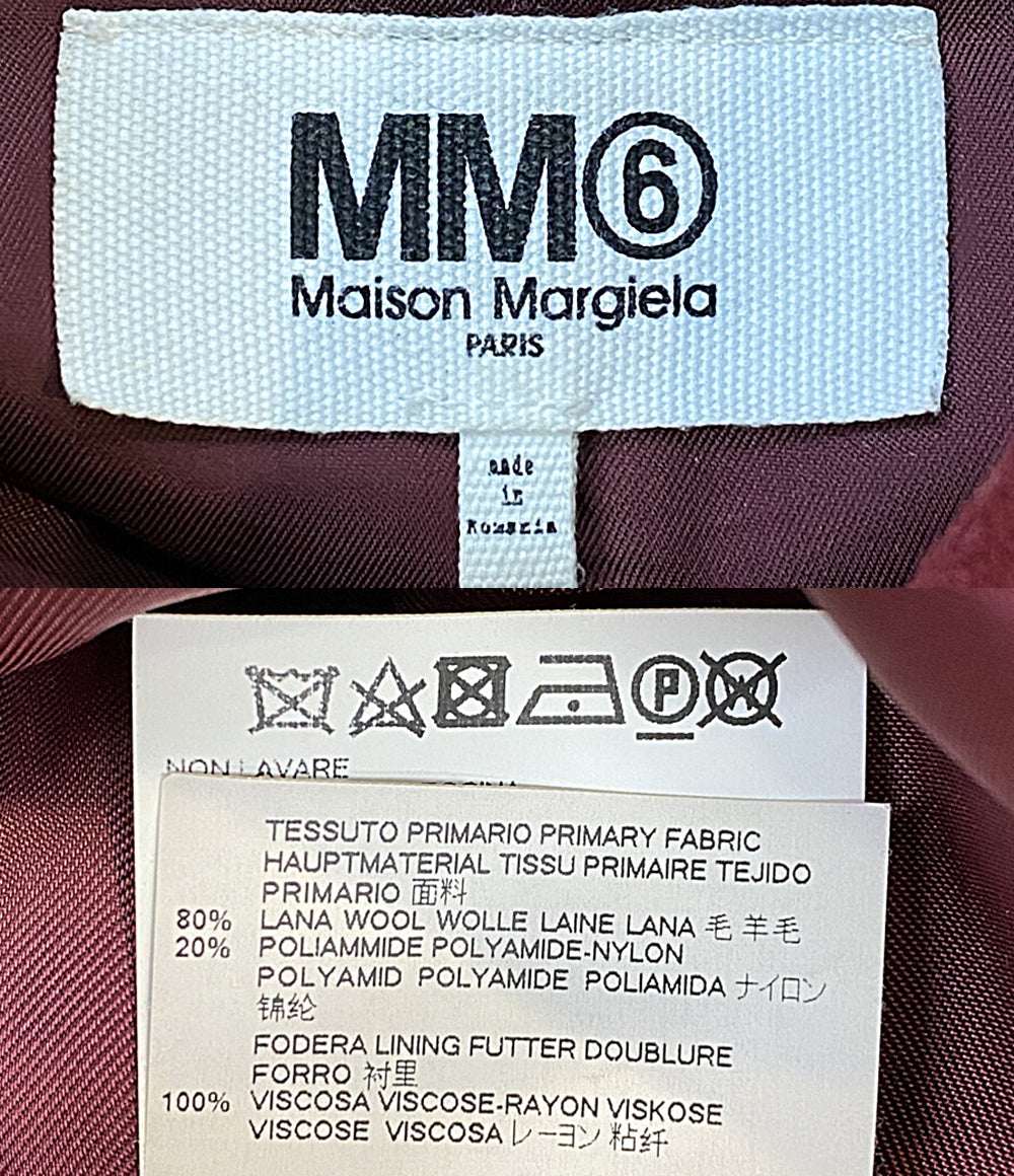 MM6 メルトンオーバーサイズコート 17AW S52AA0046 レディース SIZE 36 エムエムシックス