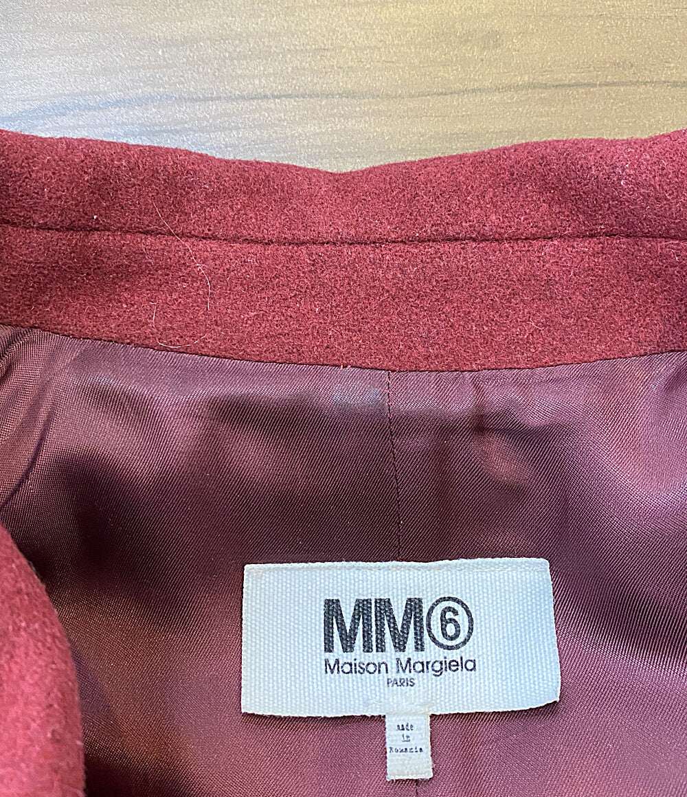 MM6 メルトンオーバーサイズコート 17AW S52AA0046 レディース SIZE 36 エムエムシックス