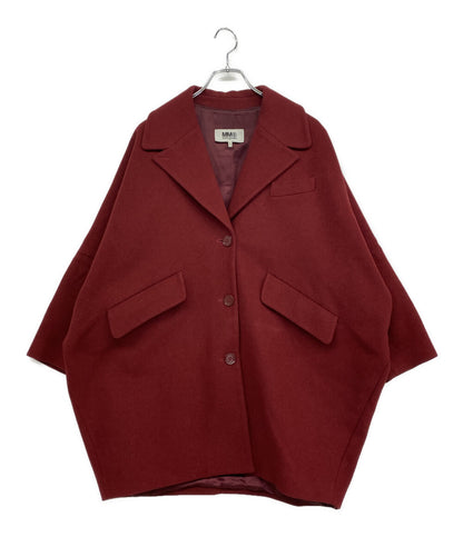 MM6 メルトンオーバーサイズコート 17AW S52AA0046 レディース SIZE 36 エムエムシックス
