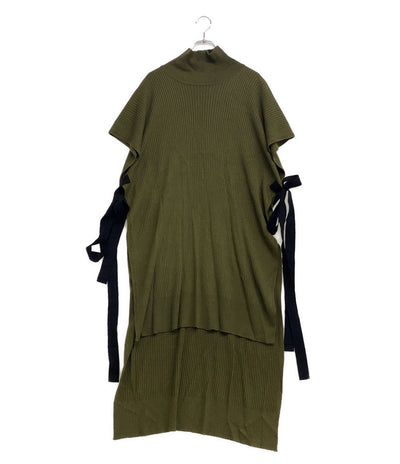 MM6 ハイネックリブニットワンピース レディース SIZE S エムエムシックス