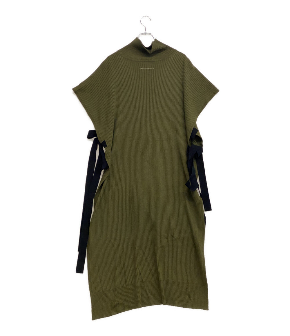 MM6 ハイネックリブニットワンピース レディース SIZE S エムエムシックス