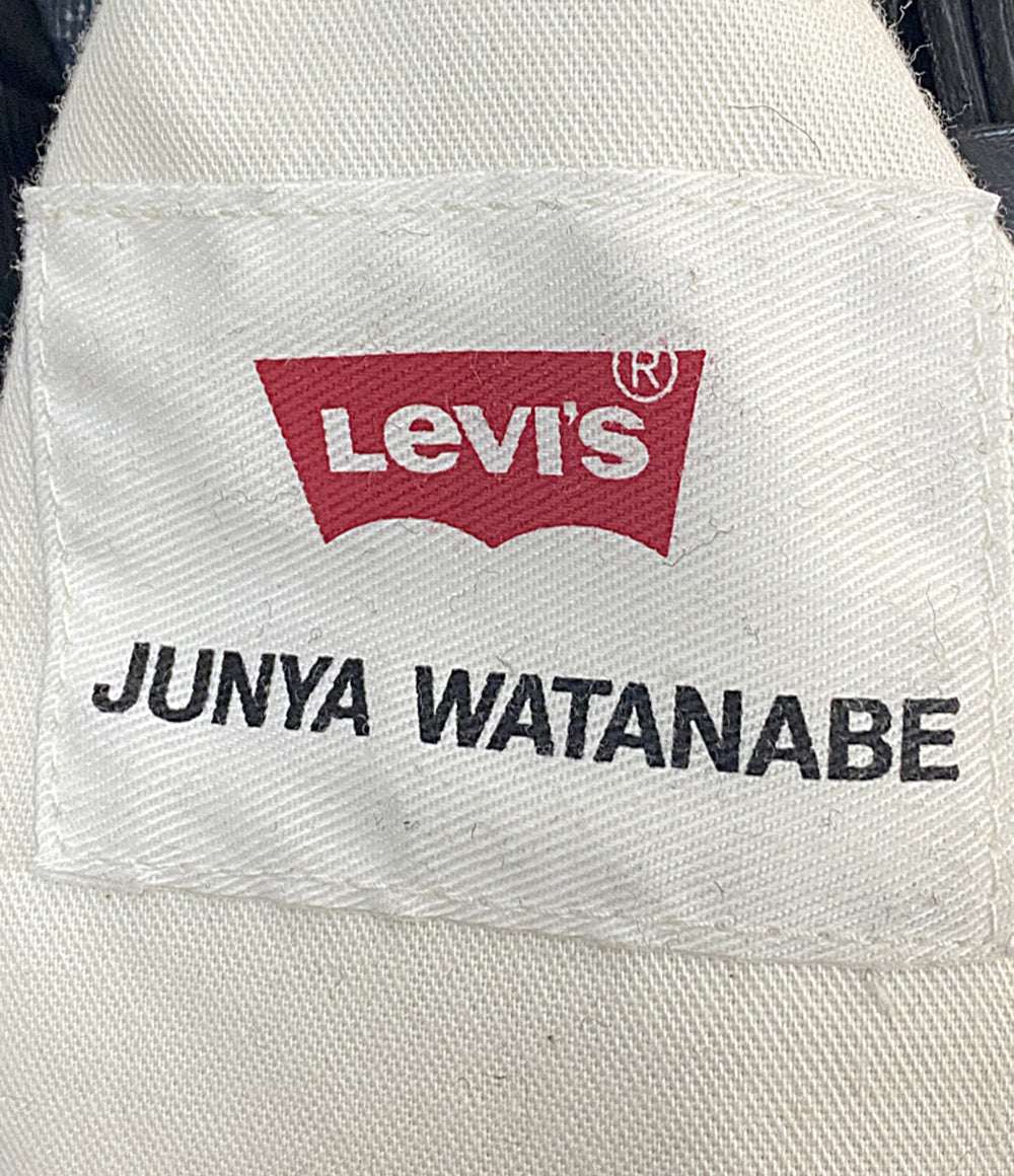 美品 JUNYA WATANABE COMME des GARCONS ベルテッドラップデニムパンツ 24AW JN-P102 レディース SIZE XS ジュンヤワタナベコムデギャルソン