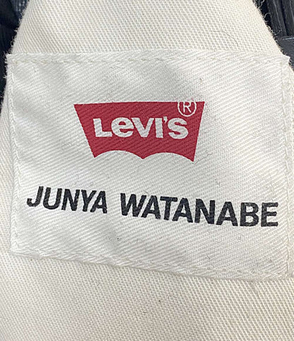 美品 JUNYA WATANABE COMME des GARCONS ベルテッドラップデニムパンツ 24AW JN-P102 レディース SIZE XS ジュンヤワタナベコムデギャルソン