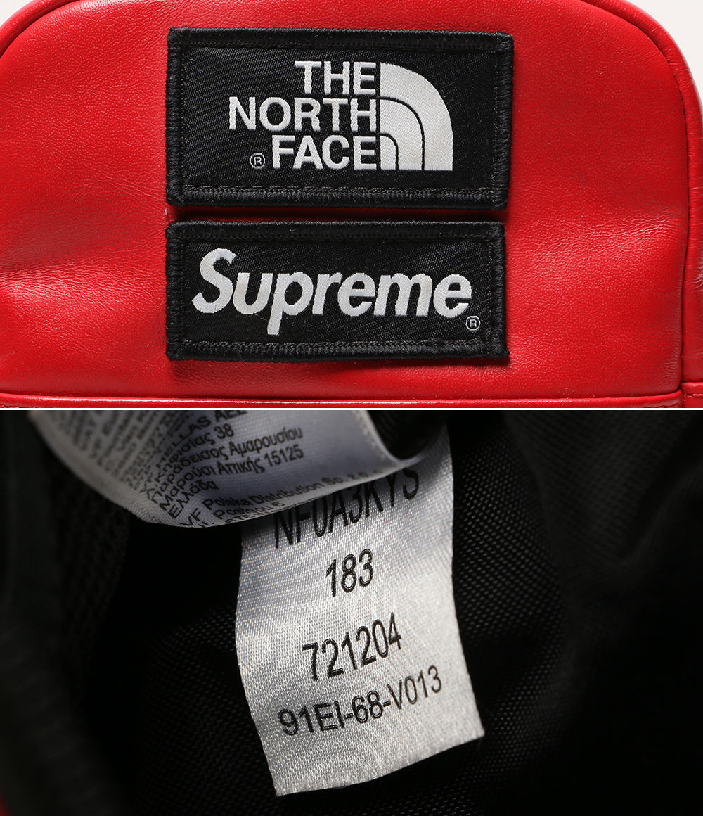 Supreme×THE NORTH FACE ザ・ノース・フェイス レザーショルダーバッグ メンズ シュプリーム