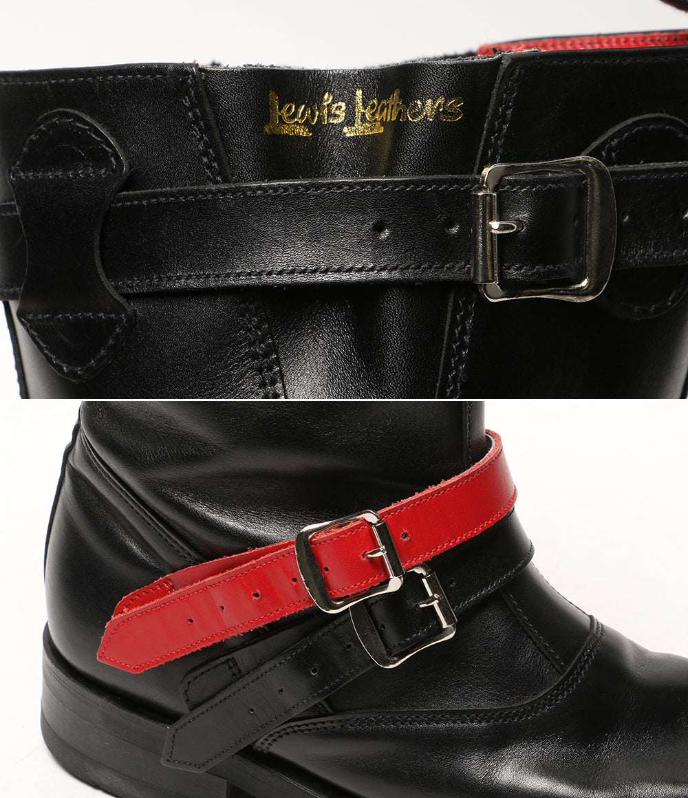 COMME des GARCONS HOMME PLUS ブーツ Lewis Leathers Atlantic boots メンズ SIZE 7 コムデギャルソンオムプリュス