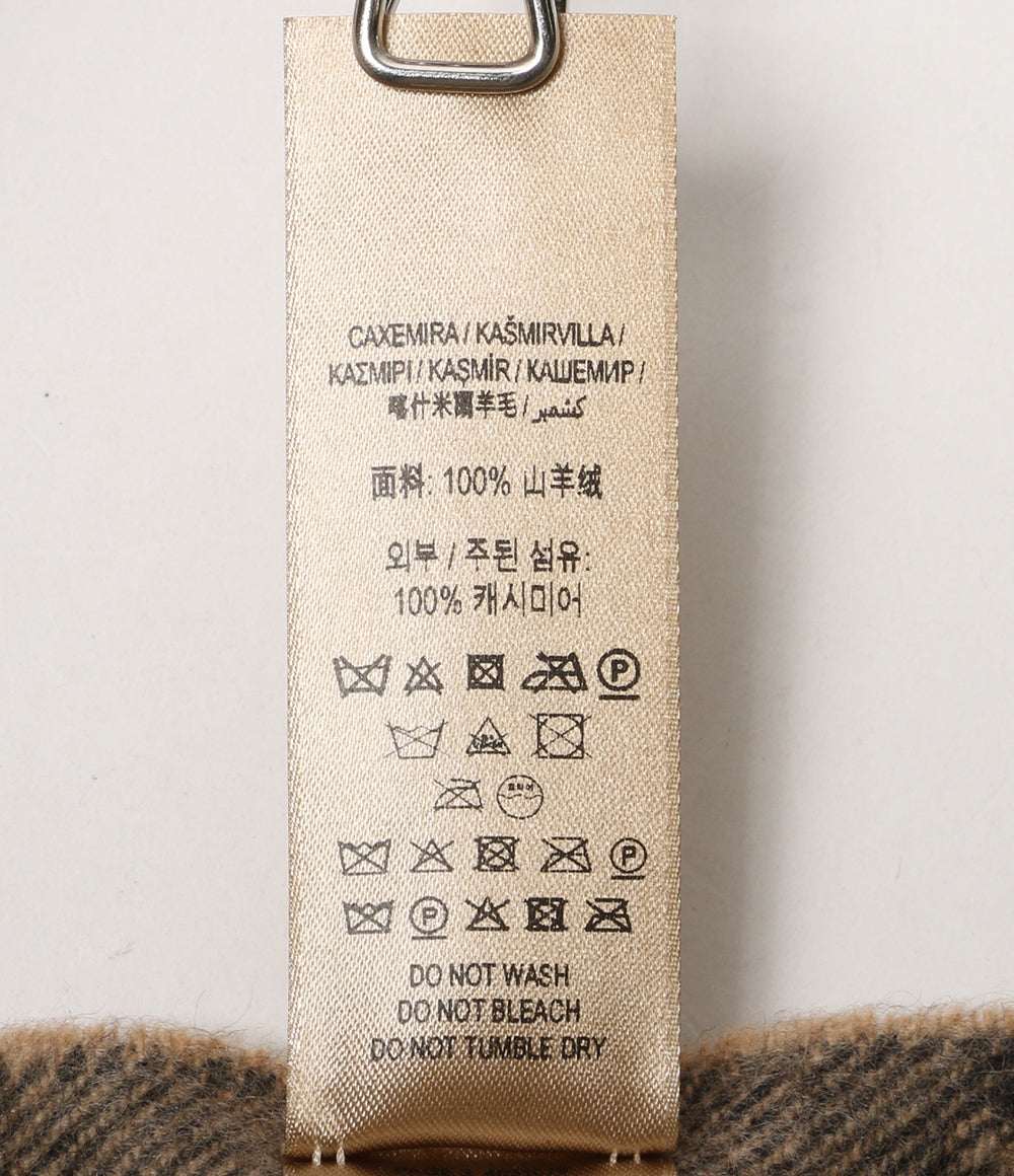 美品 BURBERRY ノバチェック カシミヤマフラー レディース バーバリー