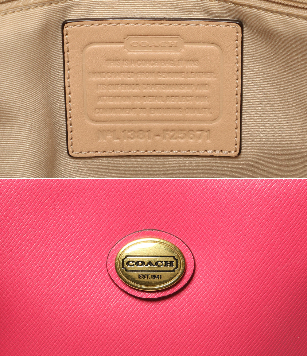 COACH ハンドバッグ ショルダーバッグ 2WAY ピンク F25671 レディース コーチ