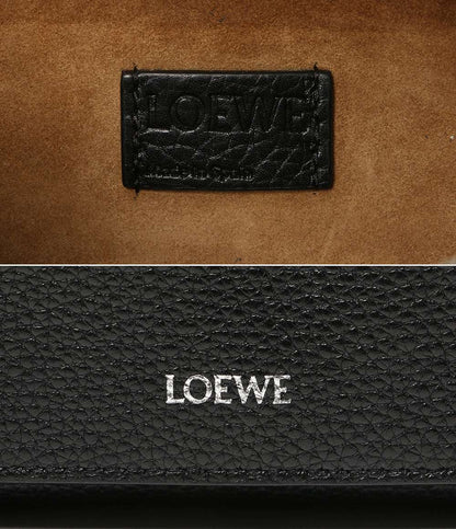 LOEWE メッセンジャーバッグ ペブル ブラック メンズ ロエベ